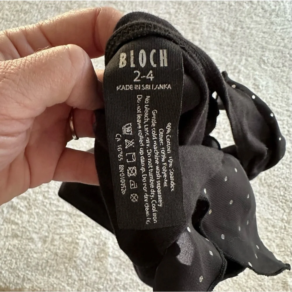 Bloch Black Leotard